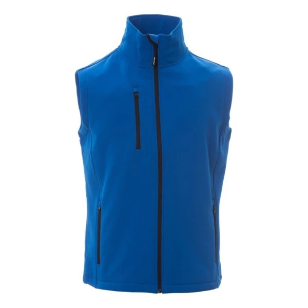Vesta softshell Payper Glasgow pentru Barbati, din Soft Shell 100% polyester, Primavara-Toamna, 320 g/m2