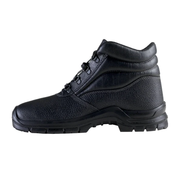 Bocanci Sirin Macin 01 SRC,  material rezistent la abraziune, PU 1D, Tip burduf - dublata cu material spongios, Insiretare prin perforatii consolidate cu capse metalice