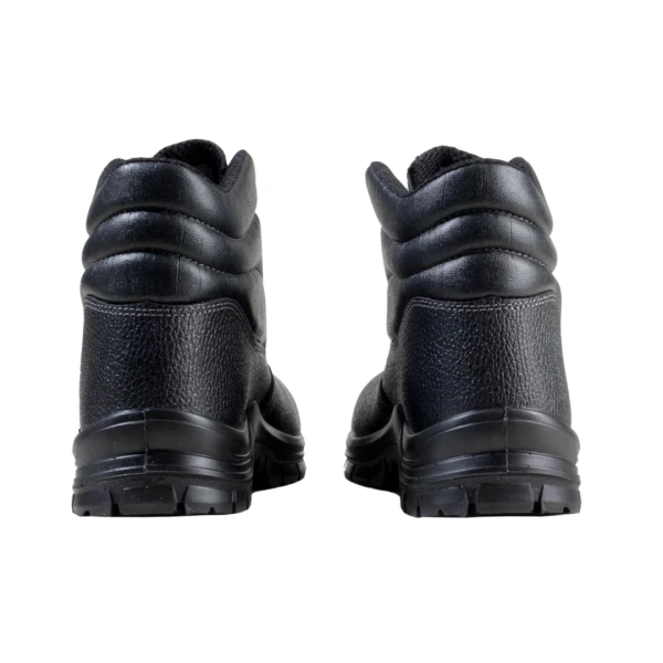 Bocanci Sirin Macin 01 SRC,  material rezistent la abraziune, PU 1D, Tip burduf - dublata cu material spongios, Insiretare prin perforatii consolidate cu capse metalice