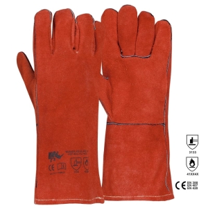 Rhino Safety Manusi sudori Sudor Kevlar spalt bovina cusute cu ata 33cm