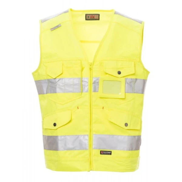 Master-Fluorescent-Yellow.jpg Vesta Payper Master Barbati, 50% bumbac + 50% Polyester, Toate anotimpurile, 240 g/m2