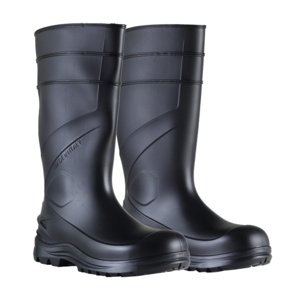Cizma Exena PVC Nemesi black 04 SRC Poliester Injectata Da Da