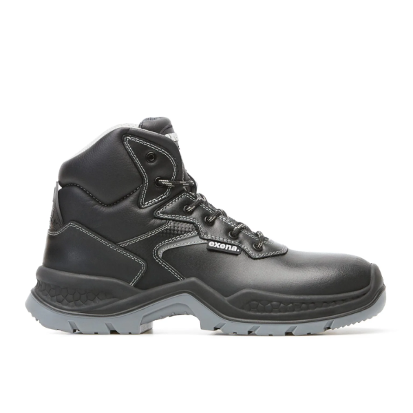 Bocanci Exena Orione_24 S3 L FO SR - Material textil respirabil, rezistent la abraziune, Impulse PU 2D SR cu Limbă Tip burduf - dublata cu material spongios