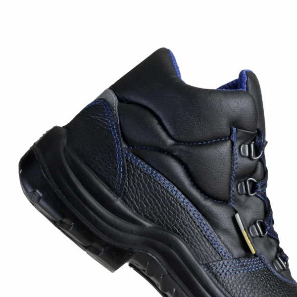 Bocanci Sirin Pades New S1P SRC,  PU 2D, Tip burduf, Insiretare prin perforatii consolidate cu capse metalice