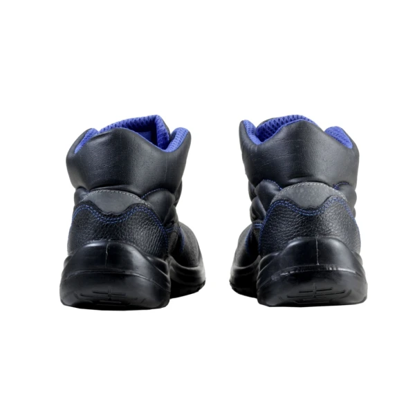 Bocanci Sirin Pades New S1P SRC,  PU 2D, Tip burduf, Insiretare prin perforatii consolidate cu capse metalice