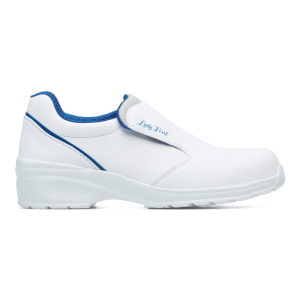 Pantofi Safeway Emma S2 SRC -antibacterian, Top-dry, PU 1D, cu limbă tip burduf dublată cu material spongios