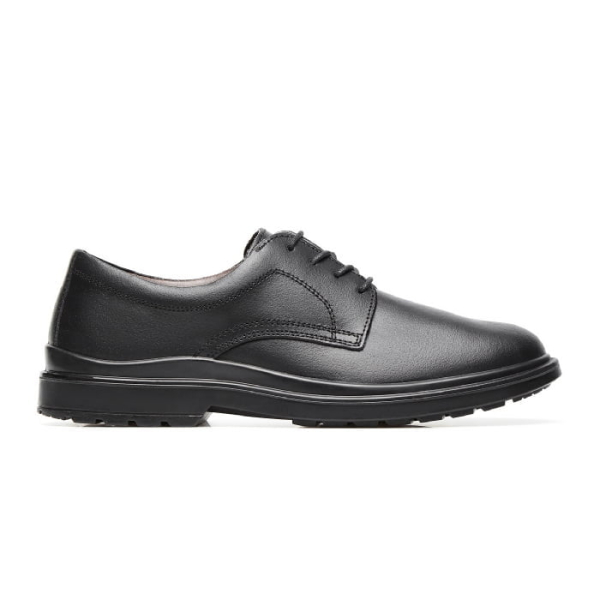 Pantofi Safeway M083 Negoiu 01 SRC,rezistent la abraziune, asigură aerisirea piciorului, C-dry, PU 1D, Tip burduf - dublata cu material spongios