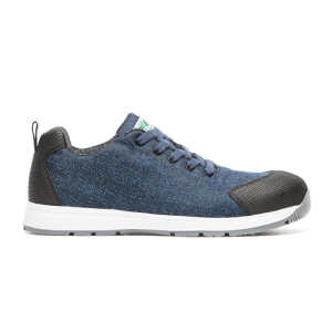 Pantofi Exena Ocean S1P SRC, Material din tereftalat de polietilenă, rezistent la abraziune, asigura aerisirea piciorului, 100% reciclat si reciclabil, Eco-plant, PU 2D, Tip burduf - dublata cu material spongios