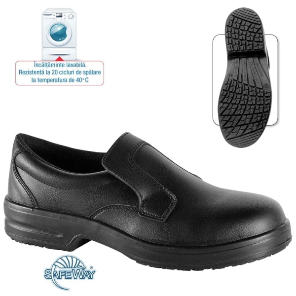 Pantofi Safeway P323 Lavender S2 SRC - rezistent la abraziune Air-dry PU 1D Da