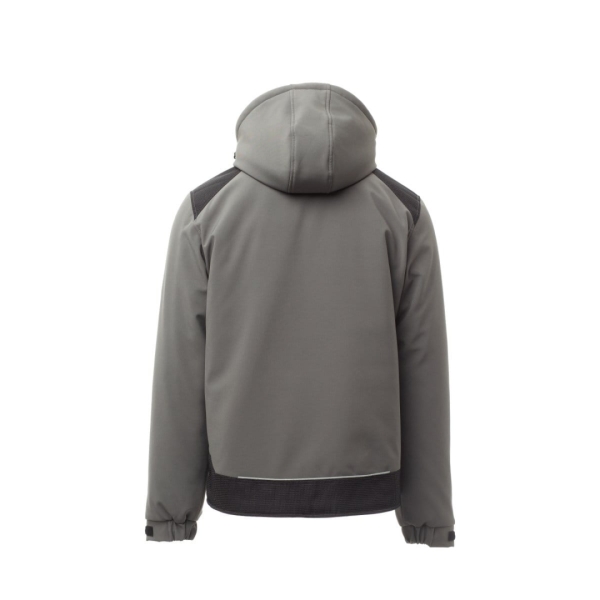Jacheta softshell de iarna Payper Performer Pad Barbati, 95% polyester + 5% elastan, 330 g/m2