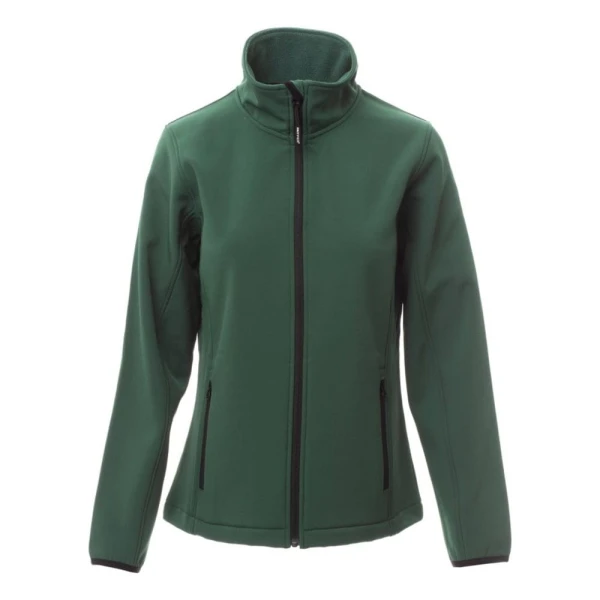 Jacheta softshell Payper Perth Lady Femei, 100% polyester Soft shell mecanic stretch, Toamna-Iarna, 280 g/m2