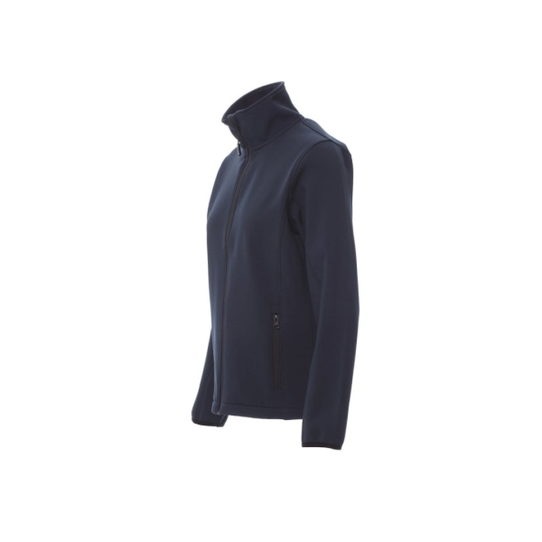 Jacheta softshell Payper Perth Lady Femei, 100% polyester Soft shell mecanic stretch, Toamna-Iarna, 280 g/m2