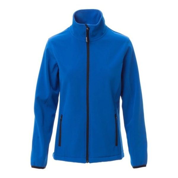 Jacheta softshell Payper Perth Lady Femei, 100% polyester Soft shell mecanic stretch, Toamna-Iarna, 280 g/m2