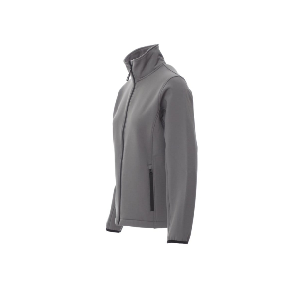 Jacheta softshell Payper Perth Lady Femei, 100% polyester Soft shell mecanic stretch, Toamna-Iarna, 280 g/m2