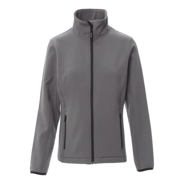 Jacheta softshell Payper Perth Lady Femei, 100% polyester Soft shell mecanic stretch, Toamna-Iarna, 280 g/m2
