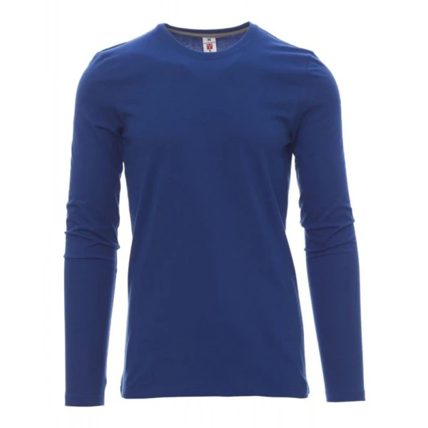 Pineta-Royal-Blue Tricou clasic ML 100% bbc 165gr/mp, cu maneca lunga, pentru barbati, Pineta Royal Blue