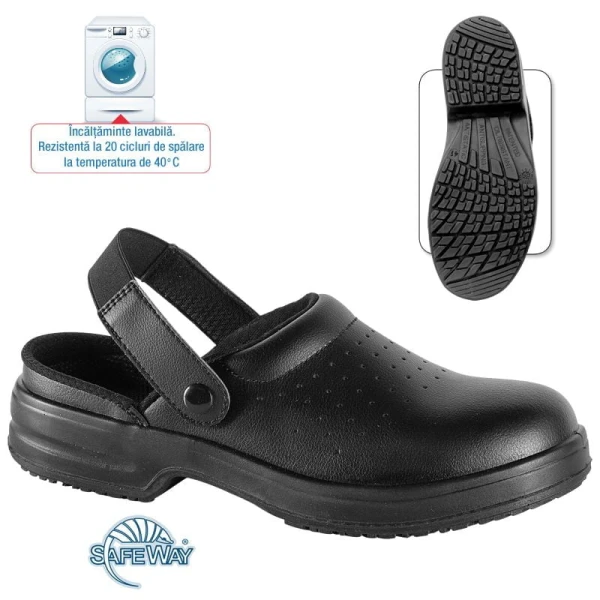 Saboti Safeway A113 Rosemary SB E A FO SR, material rezistent la abraziune, Air-dry, PU 1D, Antistatic, Da