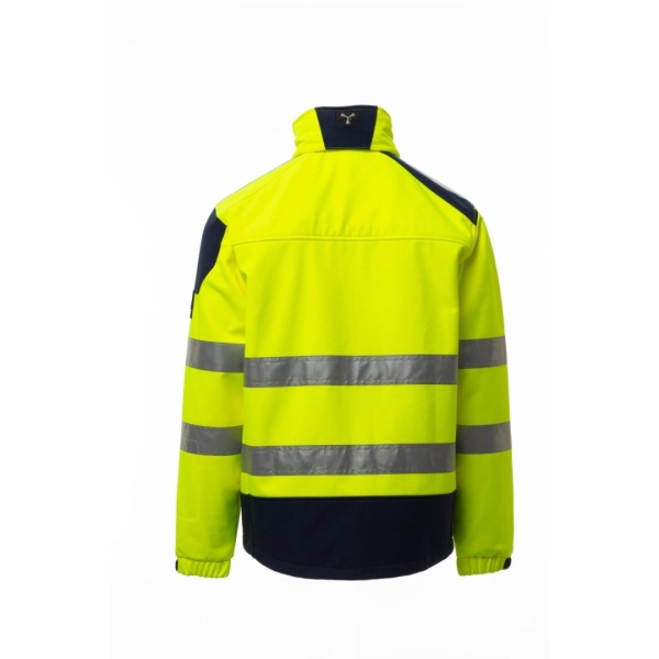 Jacheta softshell Payper Screen Barbati, 97% polyester + 3% elastan Soft Shell, Toamna-Iarna, 330 g/m2