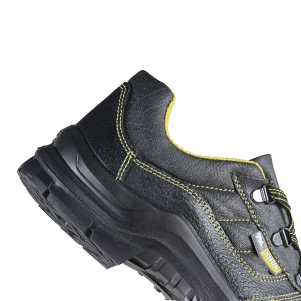 Pantofi Sirin Goru New S1 SRC -PU 1D, Tip burduf, Insiretare prin perforatii consolidate cu capse metalice
