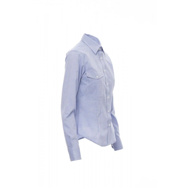 Camasa cu maneca lunga Payper Specialist Lady, Femei, 100% bumbac sanfor, Toate anotimpurile, 130 g/m2