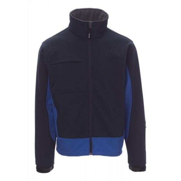 Men's Soft-Shell Polyester Elastane Jacket for Autumn-Winter, 330 g/m2 - Payper Storm