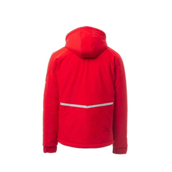 Jacheta softshell de iarna Payper Stream Pad pentru Barbati, 100% Soft-Shell 78% nylon + 22% elastane, 330 g/m2