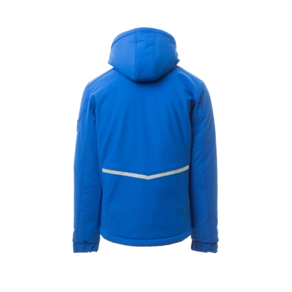 Jacheta softshell de iarna Payper Stream Pad pentru Barbati, 100% Soft-Shell 78% nylon + 22% elastane, 330 g/m2