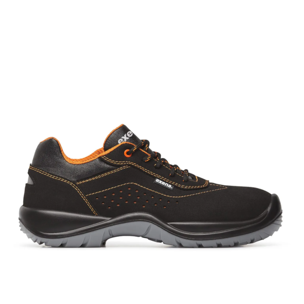 Pantofi Exena Tremiti S1PL FO SR - rezistent la abraziune, X-dry, PU 2D, Tip burduf - dublata cu material spongios