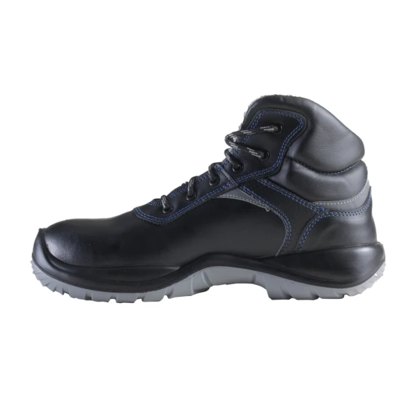 Bocanci Sirin Tesla CK SB E P WRU FO SRC -  material rezistent la abraziune, asigură aerisirea piciorului, PU 2D, Tip burduf - dublata cu material spongios, Insiretare prin perforatii consolidate cu capse nemetalice