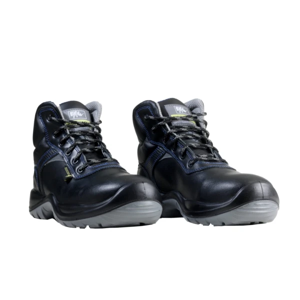 Bocanci Sirin Tesla CK SB E P WRU FO SRC -  material rezistent la abraziune, asigură aerisirea piciorului, PU 2D, Tip burduf - dublata cu material spongios, Insiretare prin perforatii consolidate cu capse nemetalice