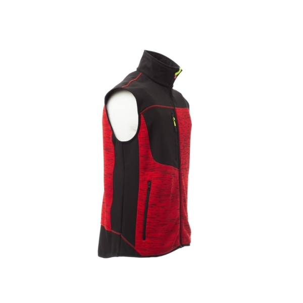 Vesta de iarna Payper Tour Barbati, 100% polyester tricotat, Toamna-Iarna, 380 g/m2