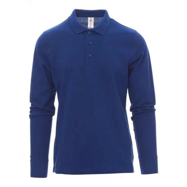 Verona-Royal-Blue.jpg Tricou polo cu maneca lunga Payper Verona Barbati 100% Bumbac Toate anotimpurile 185 g/m2