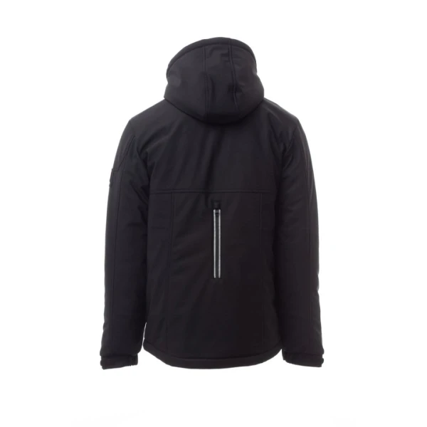 Jacheta softshell de iarna barbati din 78% Nylon + 22% Elastan, 330 g/m2