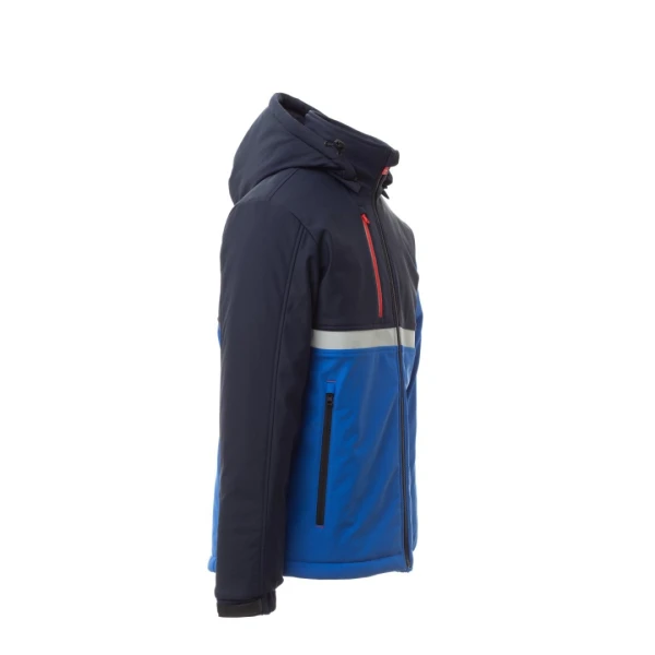 Jacheta softshell de iarna barbati din 78% Nylon + 22% Elastan, 330 g/m2