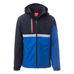 Jacheta softshell de iarna barbati din 78% Nylon + 22% Elastan, 330 g/m2