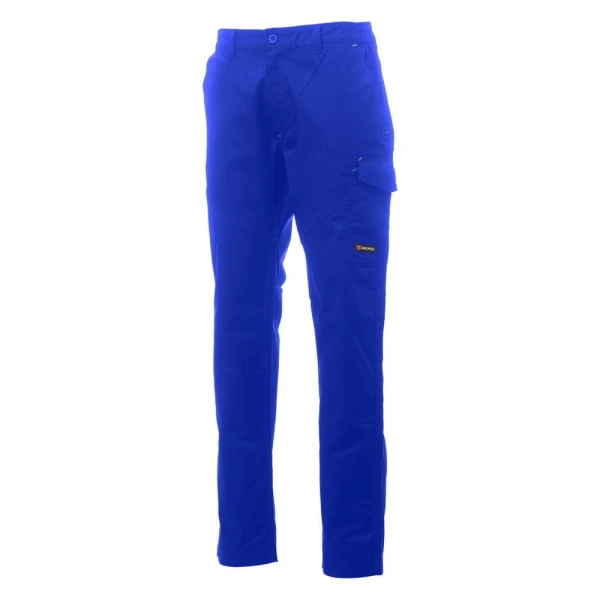 Worker-PRO-Royal-Blue.jpg Pantaloni talie Payper Worker PRO Unisex, 65% polyester + 35% Bumbac, Toate anotimpurile, 260 g/m2