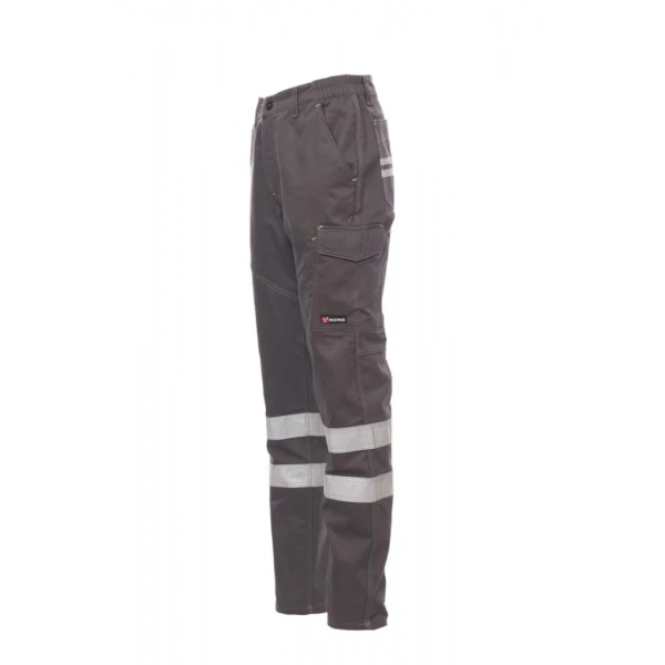 Pantaloni talie Payper Worker Reflex Unisex 100% Bumbac Sanfor Twill Toate anotimpurile 260 g/m2