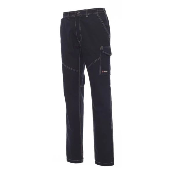 Worker-Stretch-Summer-Navy-Blue.jpg Pantaloni talie Payper Worker Stretch Summer Unisex 100% Bumbac Twill ripstop Vara 210 g/m2