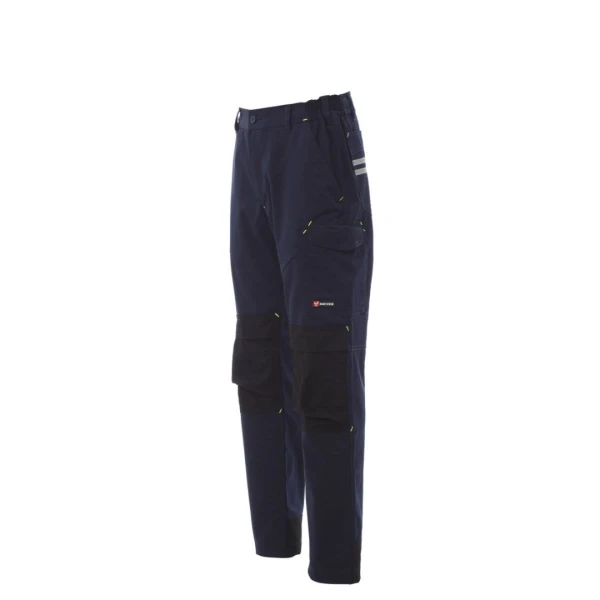 Pantaloni talie Payper Worker Tech Unisex Twill Mechanical Stretch 65% polyester + 35% bumbac Toate anotimpurile 265 g/m2