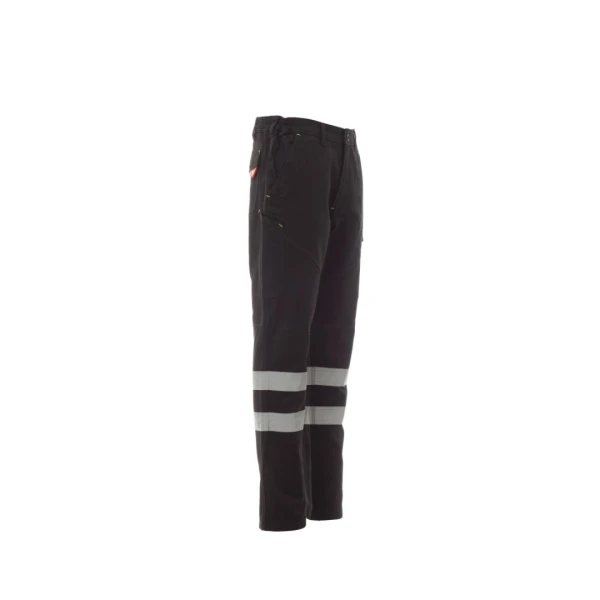Pantaloni talie Payper Worker Winter Reflex Unisex - 100% Bumbac Satin periat - Iarna - 350 g/m2
