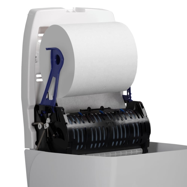 Dispenser din plastic alb pentru prosoape de hartie, Aquarius 6959