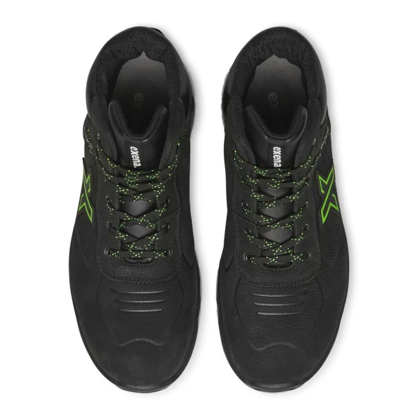 Bocanci Exena Mars S3 ESD SRC - Material textil perforat rezistent la abraziune, Energy, PU 2D, Tip burduf - dublata cu material spongios