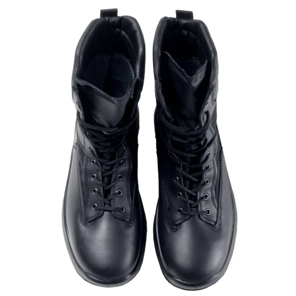 Bocanci Sirin Burebista 02 FO WR SRC, membrana impermeabila, asigura aerisirea piciorului, PU 2D, tip burduf dublata cu material spongios, insiretare prin perforatii consolidate cu capse metalice