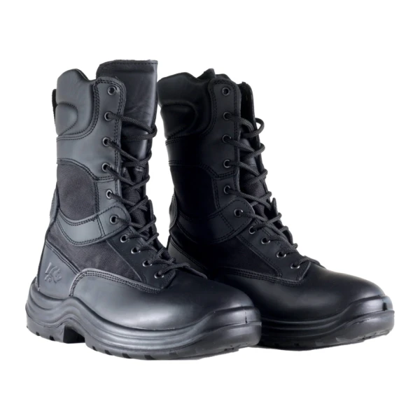 Bocanci Sirin Burebista 02 FO WR SRC, membrana impermeabila, asigura aerisirea piciorului, PU 2D, tip burduf dublata cu material spongios, insiretare prin perforatii consolidate cu capse metalice