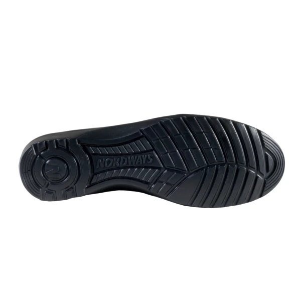 Pantofi Sirin Dapyx S2 SRC,rezistent la abraziune, asigură aerisirea piciorului, lipită din poliuretan dublă densitate, tip burduf - dublată cu material spongios, înșiretare prin perforații consolidate cu capse metalice