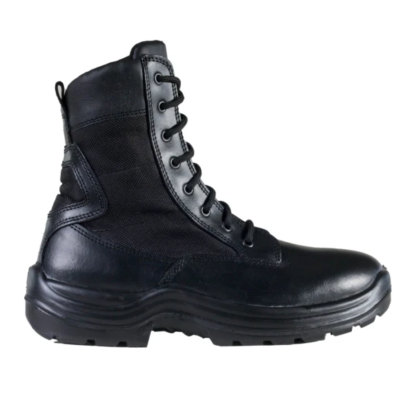 decebal_lateral-exterior-scaled-1.jpg Bocanci Sirin Decebal 02 FO SRC -  material rezistent la abraziune, PU 2D, Tip burduf, închidere cu insiretare prin perforatii consolidate cu capse metalice