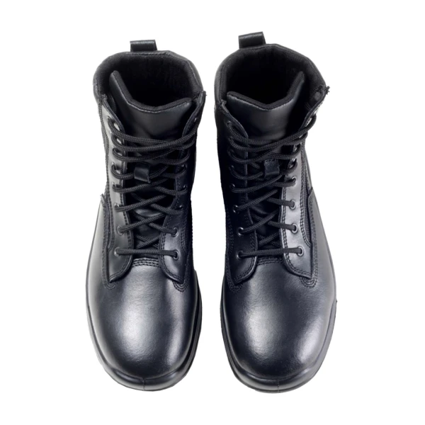 Bocanci Sirin Decebal 02 FO SRC -  material rezistent la abraziune, PU 2D, Tip burduf, închidere cu insiretare prin perforatii consolidate cu capse metalice