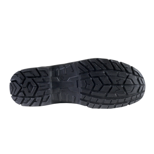 Pantofi Sirin Havad 01 SRC,PU 1D, Tip burduf - dublata cu material spongios, Insiretare prin perforatii consolidate cu capse metalice