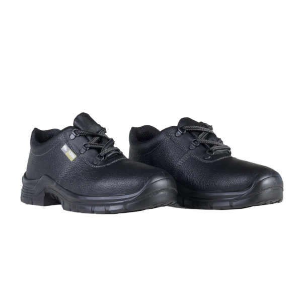 Pantofi Sirin Havad 01 SRC,PU 1D, Tip burduf - dublata cu material spongios, Insiretare prin perforatii consolidate cu capse metalice