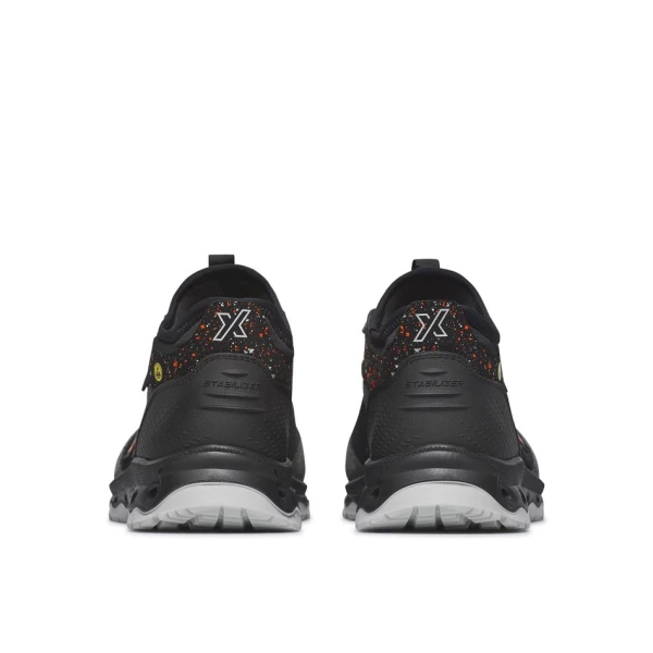 Pantofi Exena Earth S1P ESD SRC - rezistent la abraziune, Energy, PU 2D, Insiretare prin perforatii consolidate cu capse metalice